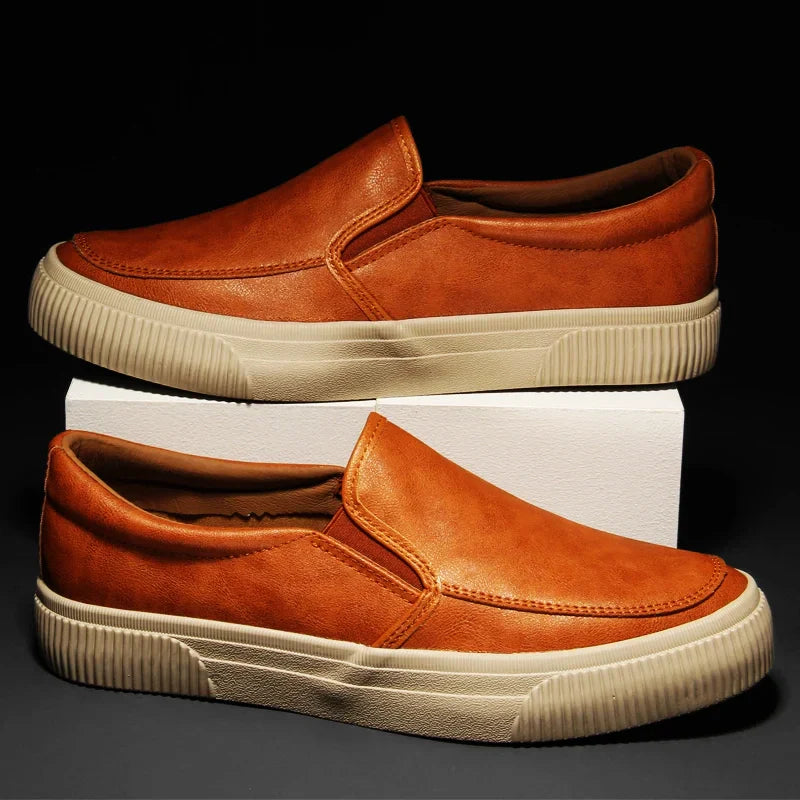 Alessandro - Mountainville slip-on-sko i læder